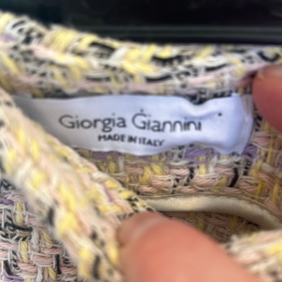 Plaid Knit Mini Skirt - Picture 3 of 6